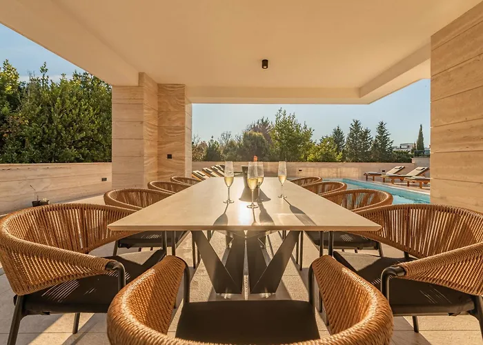 Villa Luxury With A Swimming Pool Zaton, Zadar - 25050